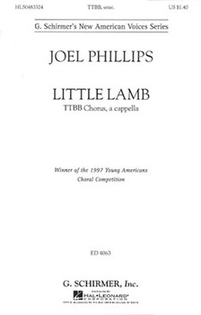 Little Lamb by Phillips Joel for TTBB a cappella