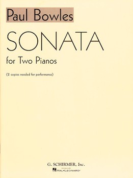 Sonata For 2 Pianos by Bowles for 2 Piano 4 Hands
