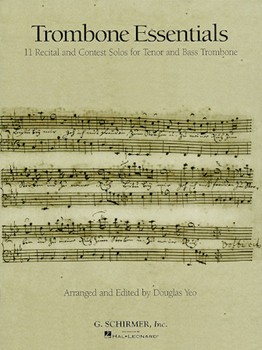 Trombone Essentials by Various - Yeo Douglas - for Trombone and Piano