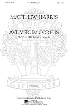 Ave Verum Corpus by Harris Matthew for SSAATTBB a cappella