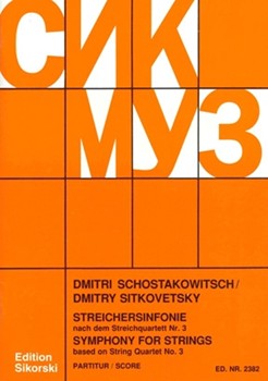 Symphony for Strings by Shostakovich Dmitri for Score