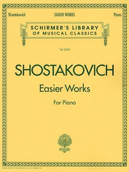 Easier Works - Schirmer Library of Classics Volume 2043 Piano Solo