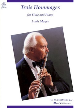 Trois Hommages by Moyse for Flute Solo