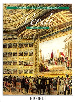 Verdi Arias For Baritone by Verdi Giuseppe - Zago V - for Baritone V