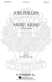 Arise! Arise! by English Folk Song - Phillips Joel - for SATB