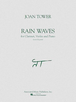 Rain Waves by Tower Joan for Piano Trio (Vln/clar/pno)