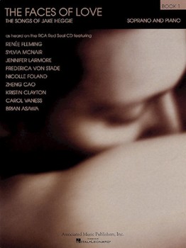 Faces Of Love Book 1 by Heggie Jake for Soprano Vo