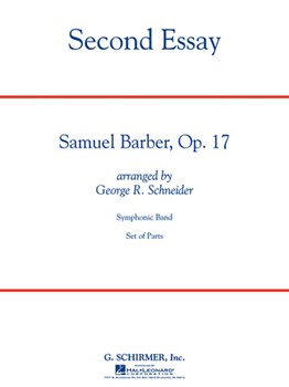 2nd Essay Opus 17 by Barber Samuel - Schneider George - for Concert Band
