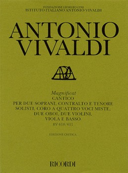 Magnificat RV610/RV611 by Vivaldi Antonio Lucio for Score
