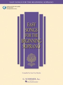 Easy Songs for The Beginning Soprano Vocal