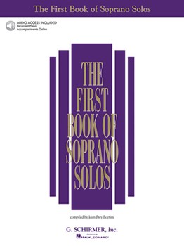 The First Book of Soprano Solos - Book/Online Audio Soprano