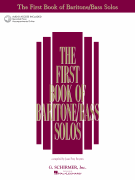 G Schirmer Various Boytim  First Book of Baritone/Bass Solos, Book/Online Audio