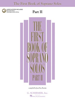 The First Book of Soprano Solos - Part II - Book/Online Audio