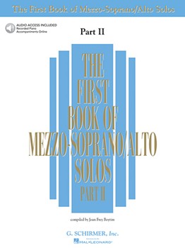 The First Book of Mezzo-Soprano/Alto Solos - Part II - Book/Online Audio mezzo Sop