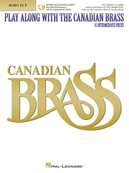 Play Along Canadian Brass w/online audio [f horn]