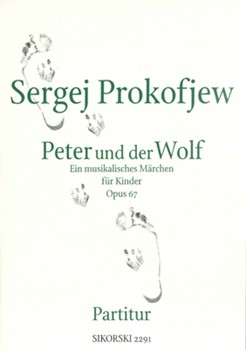 Peter and the Wolf Op. 67 by Prokofiev Sergei for Score
