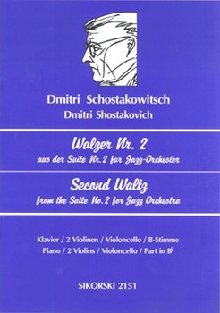 Second Waltz (from Jazz Suite No. 2) by Shostakovich Dmitri for Violin