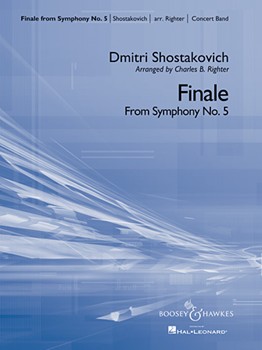Symphony #5 Finale by Shostakovich Dmitri - Righter Charles - for Concert Band