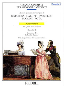 Great Opera Composers For Young Singers by Sopr Vol 2 - Ravazzi Gabriella - for Sopr Voice C