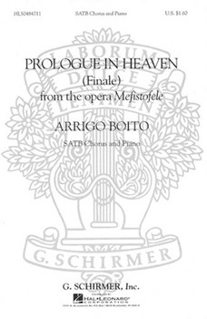 Prologue In Heaven by Boito Arrigo for SATB