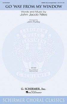 Go Way From My Window by Niles John - Purifoy John - for SAB and Piano