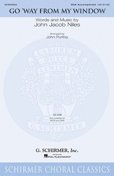 Go Way From My Window by Niles John - Purifoy John - for SSA