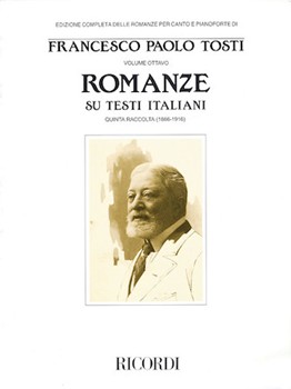 Romanze Volume 8 by Tosti Francesco Paolo for Vocal Collection
