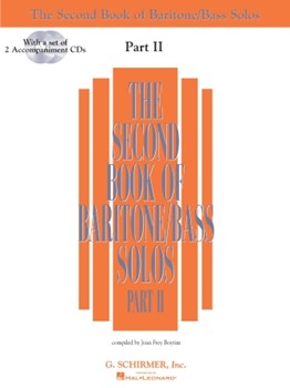 Second Book Of Baritone/Bass Solos Part 2 w/cd VOCAL