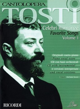 Favorite Songs Volume 1 by Tosti Francesco Paolo - Cantolopera - for Vocal Collection