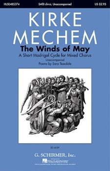 Winds Of May by Mechem Kirke for SATB