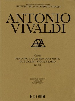 Credo by Vivaldi Antonio Lucio for SATB
