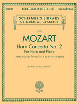 Horn Concerto #2 K417 by Mozart Wolfgang Amadeus - Tuckwell Barry - for French Horn
