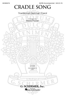 Cradle Song by Traditional German - Pooler Marie - for SATB