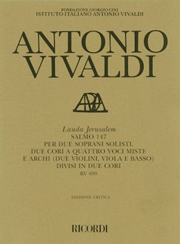 Luda Jerusalem by Vivaldi Antonio Lucio for Full Score (Salmo 147)