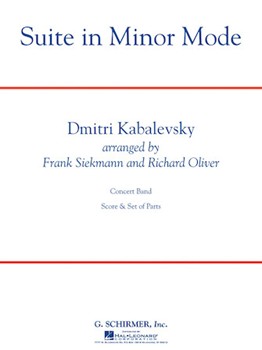 Suite In Minor Mode by Kabalevsky Dmitri - Siekmann and Oliver - for Full Score