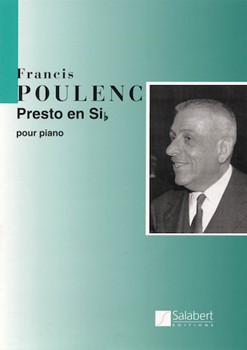 Presto In B-flat Major by Poulenc Francis for Piano