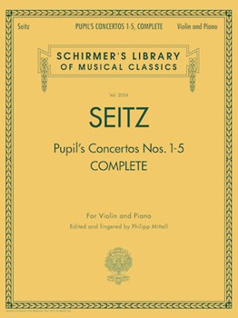 Pupil's Concertos, Complete - Schirmer Library of Classics Volume 2054 Violin and Piano Violin