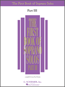 Hal Leonard Boytim   First Book of Soprano Solos - Part 3 Book Only