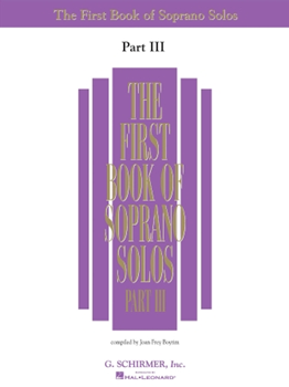 Hal Leonard Boytim   First Book of Soprano Solos - Part 3 Book Only
