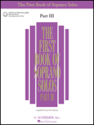 First Book Of Soprano Solos Part 3 w/online audio VOCAL