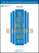 Hal Leonard Boytim   First Book of Mezzo-Soprano/Alto Solos Part 3 - Book / 2 CDs