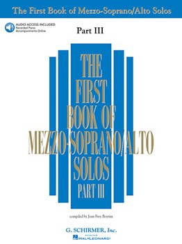 First Book of Mezzo-Soprano Solos - Part III