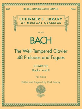 Well-Tempered Clavier Complete by Bach Johann Sebastian - Czerny - for Piano