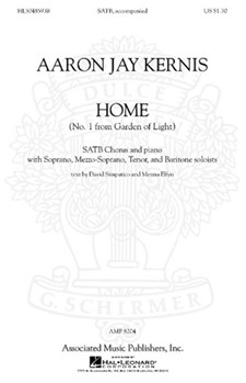Home by Kernis Aaron Jay for SATB