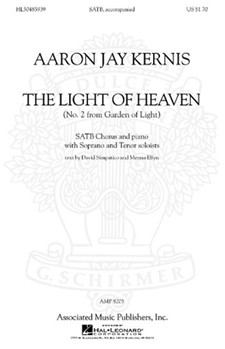 Light Of Heaven by Kernis Aaron Jay for SATB