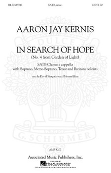 In Search Of Hope by Kernis Aaron Jay for SATB