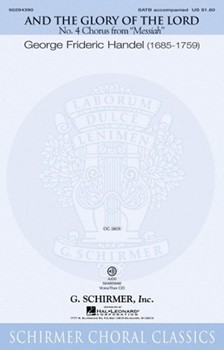 And The Glory Of The Lord by Handel George Frideric for VoiceTrax