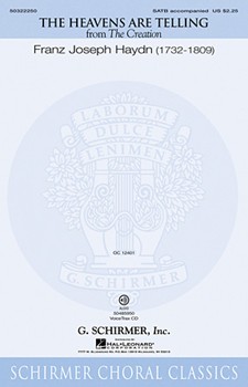 Heavens Are Telling by Haydn Joseph for Accompaniment CD