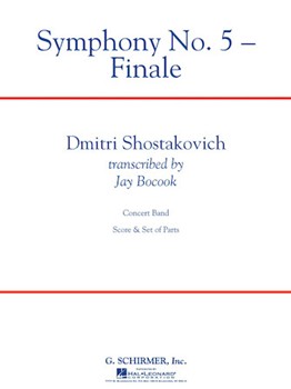 Symphony #5 Finale by Shostakovich Dmitri - Bocook Jay - for Full Score