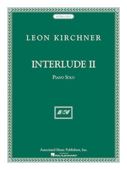 Associated Kirchner   Interlude II - Piano Solo Sheet